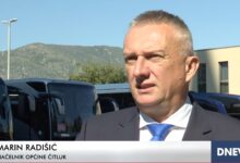 Općina Čitluk radovi na infrastrukturi Marin Radišić načelnik Čitluka Kulturno-informativni centar Čitluk izgradnja • Dječji vrtić Čitluk nova podružnica Kružni tok Čitluk iz smjera Mostara