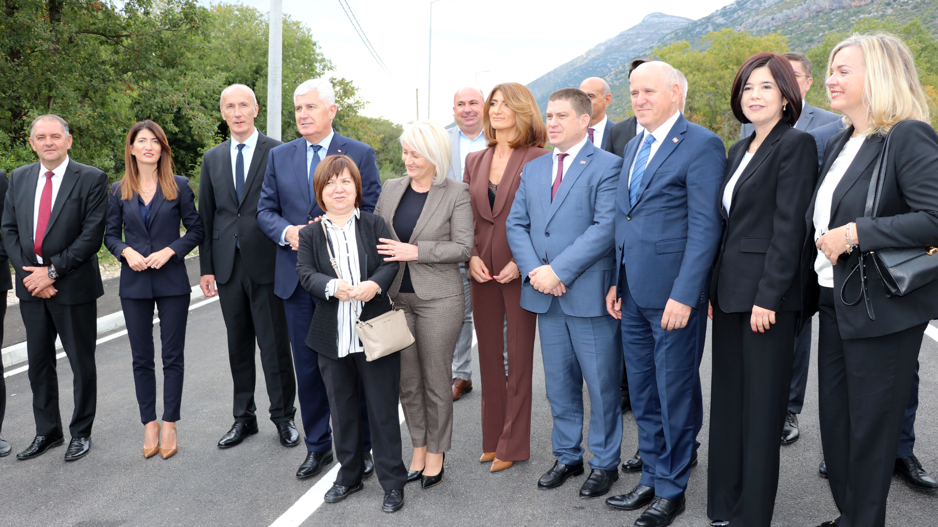 Svečano otvaranje nove dionice ceste Zavala – Lozica u općini Ravno