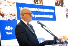 Dragan Čović i Marija Buhač na otvaranju 14. međunarodnog simpozija „Novosti u gastroenterologiji“ u Mostaru