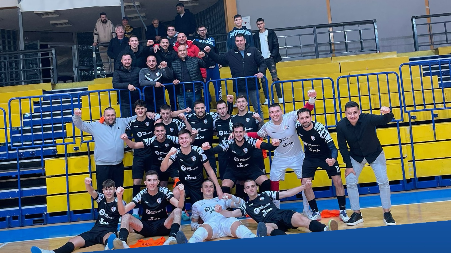 Igrači MNK Brotnjo slave pobjedu 6:4 protiv Mostarskih Kiša na otvaranju sezone Druge lige FBiH – skupina 3.