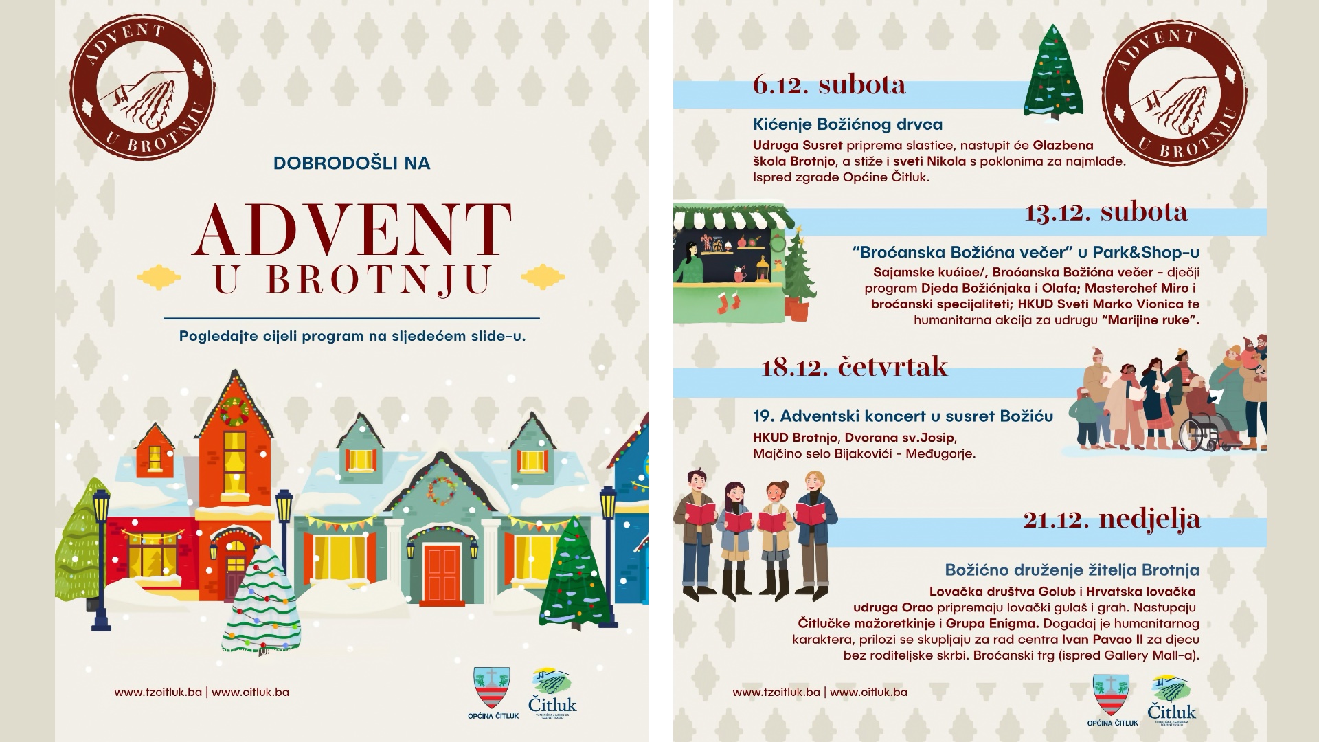 ADVENT U BROTNJU Svečani prosinački program koji okuplja zajednicu