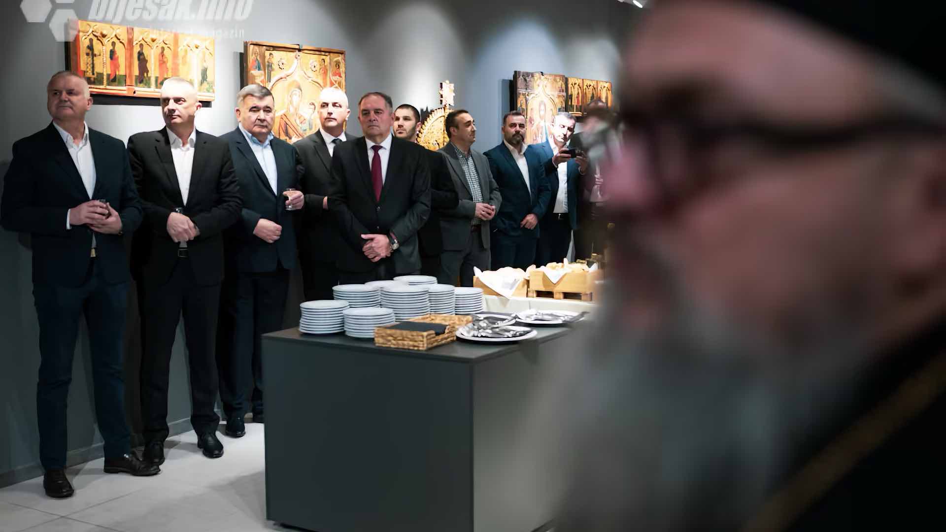 Tradicionalni božićni prijem u manastiru Žitomislić uoči Božića uz brojne uzvanike i predstavnike institucija.