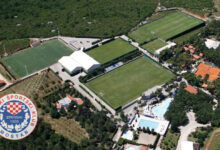 Nogometaši HŠK Zrinjski na zimskim pripremama u Međugorju pod vodstvom Igora Štimca