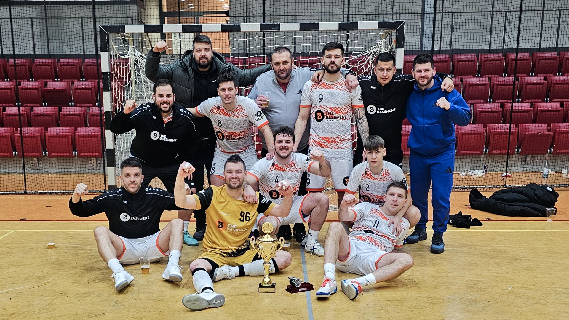 The Basement u finalu Topas Z - Monroe Cup-a u Stuttgartu nakon izvođenja kaznenih udaraca