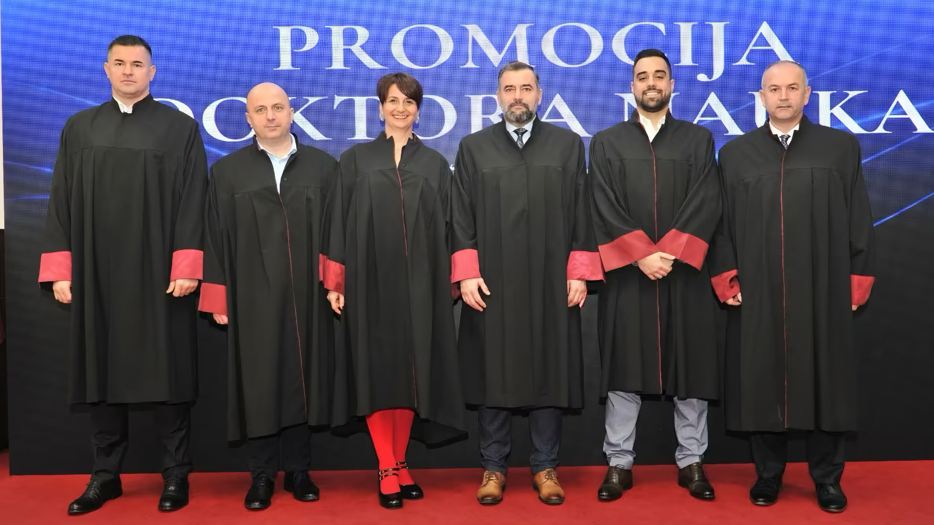 Univerzitet Džemal Bijedić u Mostaru – promocija doktora znanosti povodom 49. godišnjice Univerziteta u amfiteatru Fakulteta humanističkih nauka.