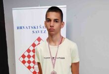 Borna Pehar tijekom šahovskog turnira na Europskom prvenstvu u Katowicama 2026. godine