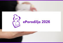 Aplikacija ePorodilja Federalnog ministarstva rada i socijalne politike za ostvarivanje prava na 1.000 KM podrške za novorođenu djecu u FBiH 2026. godine.