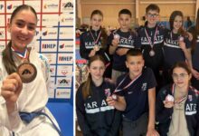 Broćanski karatisti iz Karate kluba Brotnjo Hercegovina s osvojenim medaljama na turniru Grand Karate Fun u Zagrebu i Patricija Prga s broncom na Seniorskom prvenstvu Hrvatske.