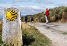 Hodočasnici na Camino ruti kroz Hercegovinu između Hrasna, Čapljine i Međugorja