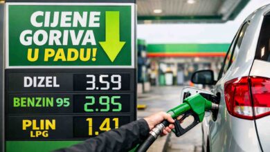 ALT opis slike: benzinska crpka Hercegovina cijene goriva Čitluk Mostar Čapljina 2026