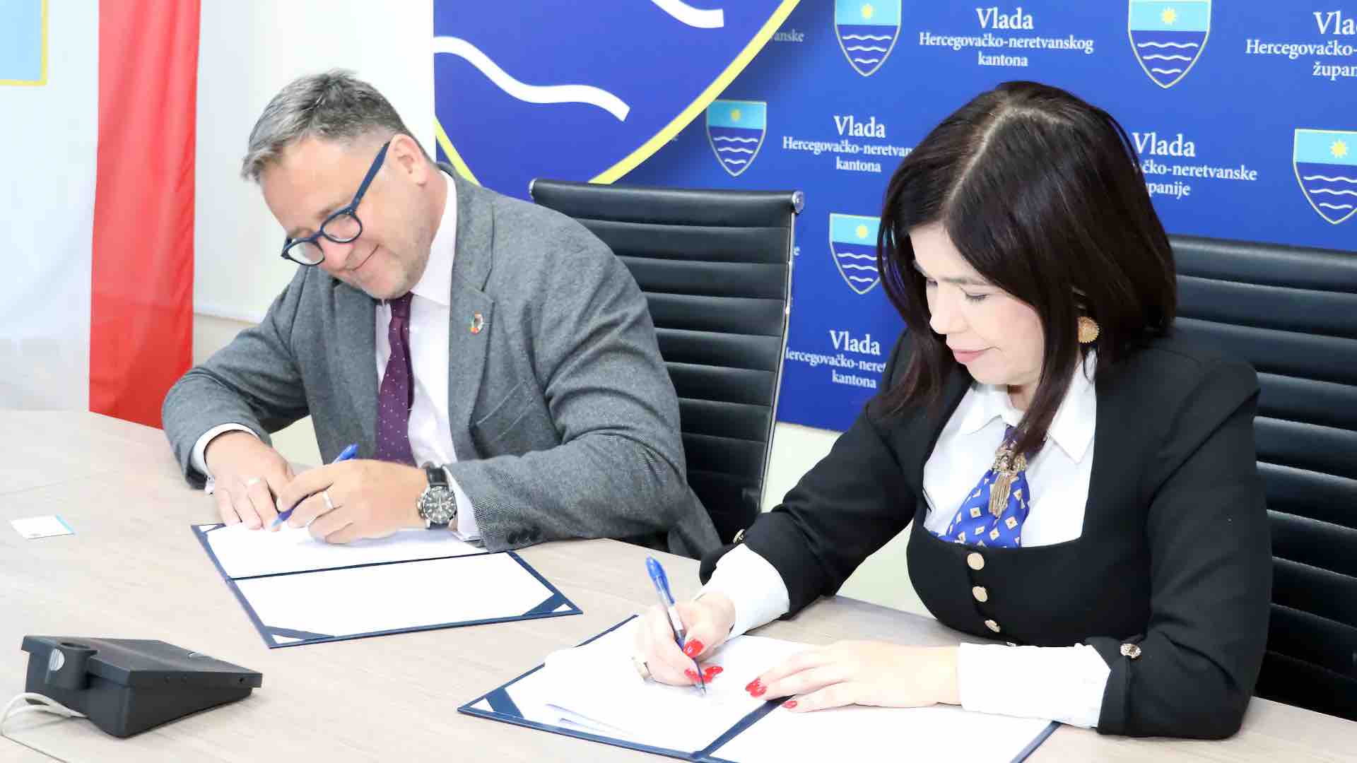 Potpisivanje sporazuma Vlade HNŽ i UNDP-a o digitalizaciji javne uprave u Mostaru