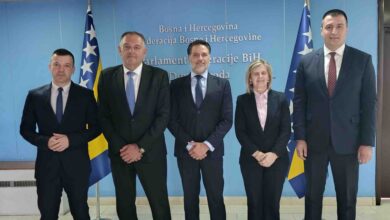 Joshua Volz u posjetu Domu naroda Parlamenta Federacije BiH razgovara o projektu plinovoda Južna interkonekcija i energetskoj suradnji SAD-a i BiH