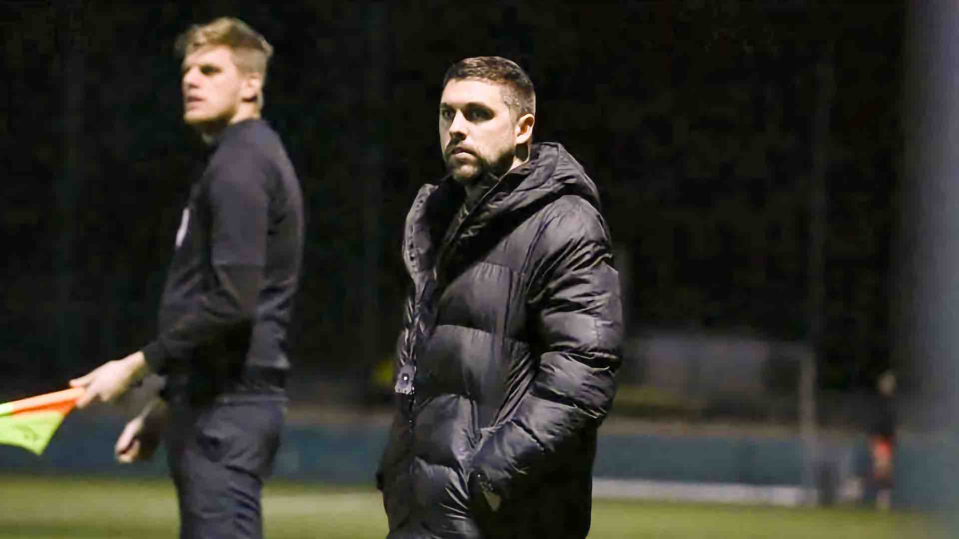 Matej Rozić trener HNK Brotnjo tijekom utakmice govori o borbi za vrh prvenstva i problemima s ozljedama