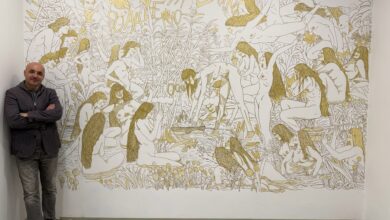 Tomislav Buntak monumentalno djelo Mojsije na Neretvi Muzej moderne umjetnosti Mostar