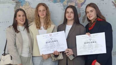 Učenice OŠ fra Didaka Buntića iz Čitluka na natjecanju iz biosigurnosti i biozaštite u Tuzli 2026