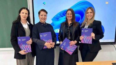 Jasna Ćorić i Željka Miletić na stručnom seminaru u Hercegbosanskoj županiji o primjeni kurikuluma u nastavi