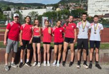 Mladi atletičari AK Brotnjo osvojili pet medalja na Prvenstvu BiH U16 u Sarajevu.