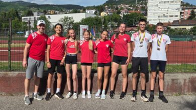 Mladi atletičari AK Brotnjo osvojili pet medalja na Prvenstvu BiH U16 u Sarajevu.