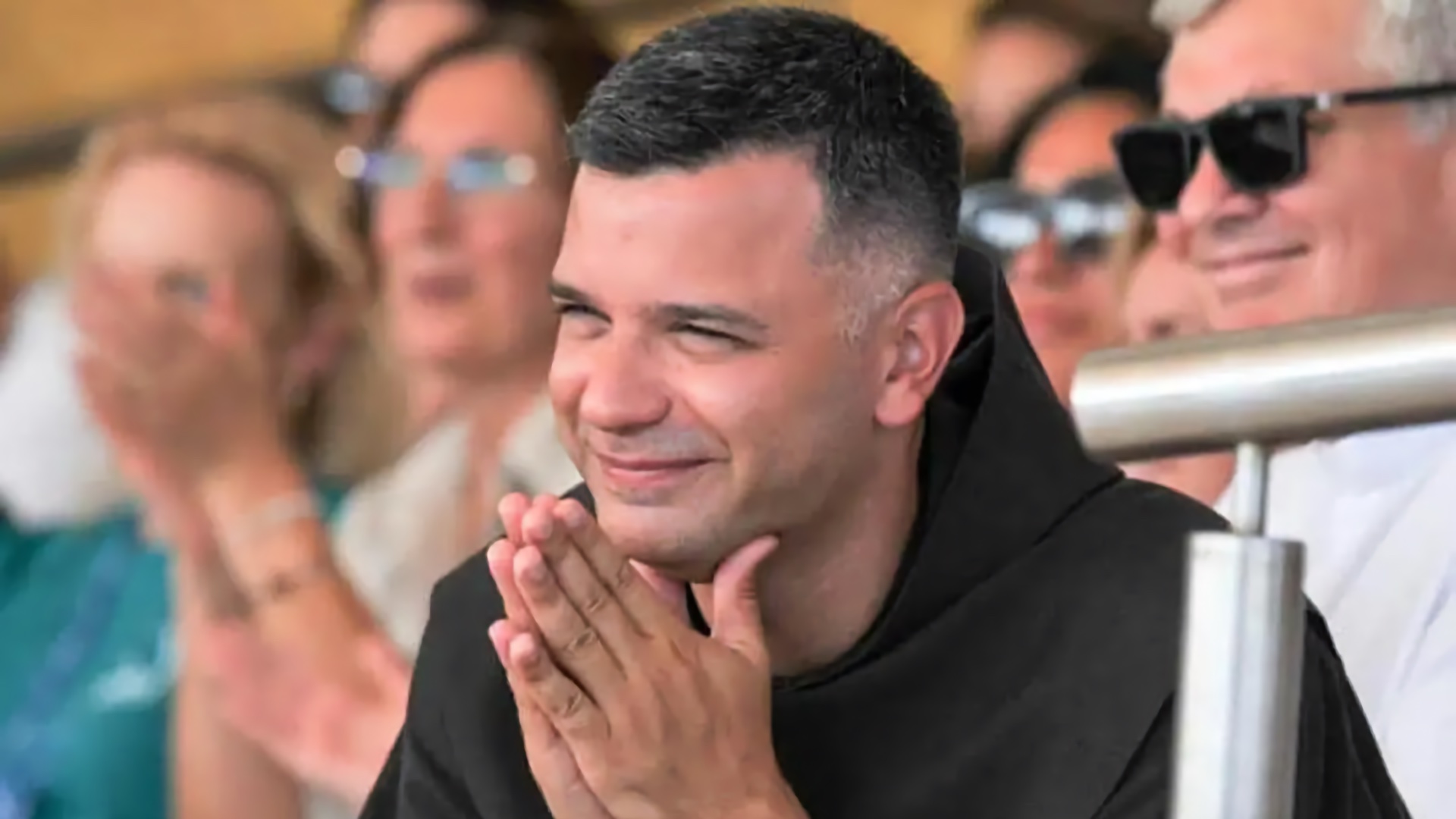 Fra Zvonimir Pavičić, župnik Međugorja, na 45. obljetnici Gospinih ukazanja tijekom proslave devete godišnjice svećeničkog ređenja.