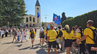 Hodočasnici iz Rame stigli pješice u Međugorje na 45. obljetnicu Gospinih ukazanja