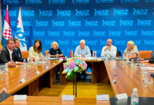 Proširena sjednica Predsjedništva HDZ-a BiH održana u Mostaru o pripremama za Opće izbore 2026. godine