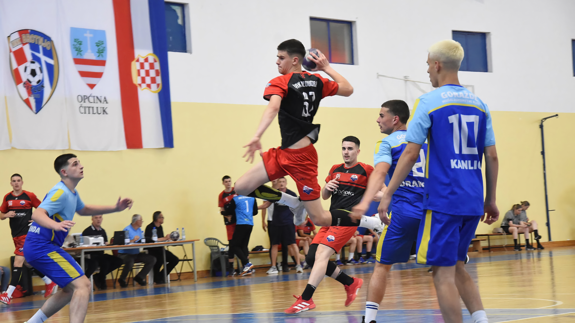 Otvaranje završnice kadetskog Prvenstva BiH za rukometaše u Gradskoj sportskoj dvorani Čitluk
