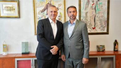 Načelnik Marin Radišić i Marinko Čavara na sastanku u Općini Čitluk
