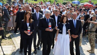 Otkrivanje spomenika hrvatskim braniteljima i civilima na Gradskom groblju Musala u Konjicu