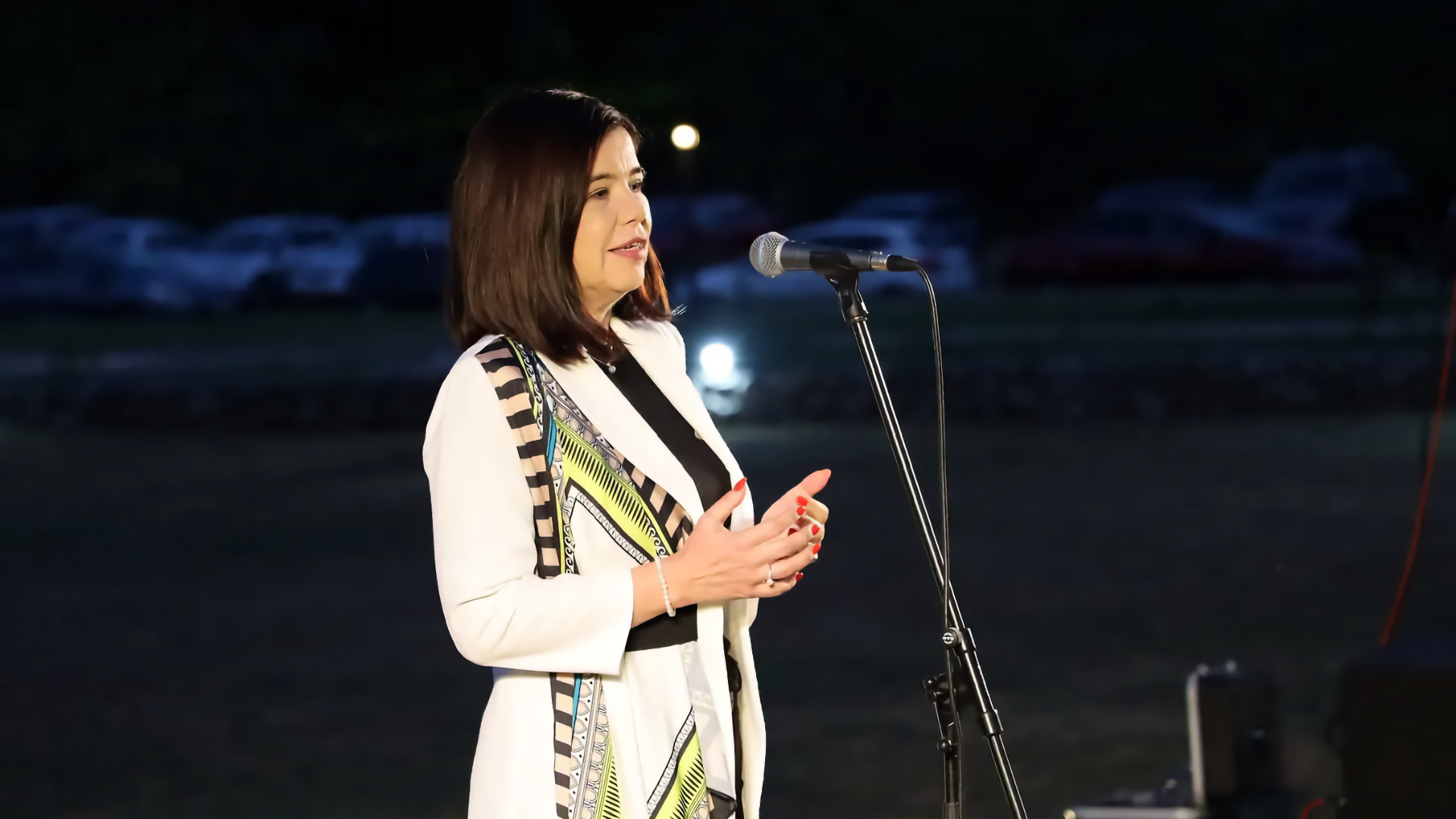 Marija Buhač na svečanoj proslavi Dana Grada Stoca na Radimlji