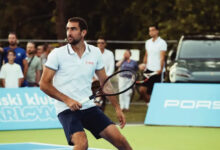 Marin Čilić na humanitarnom teniskom turniru Gem Set Hrvatska