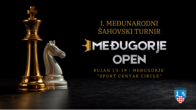 Međugorje Open 2026 – međunarodni šahovski turnir u Sport Centru Circle