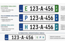 Električno vozilo na cesti koje bi u BiH moglo dobiti posebnu registarsku oznaku