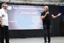 Sudionici XV. Međunarodnih večeri folklora u Vionici