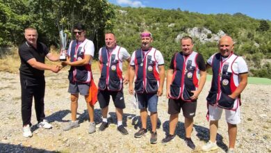 HLU Orao Čitluk osvojio prvo ekipno mjesto u trapu na streljani Bezdan u Grudama