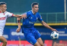 Antoni Bajkuša u dresu NK Široki Brijeg prije teške ozljede koljena