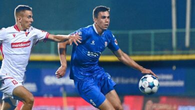 Antoni Bajkuša u dresu NK Široki Brijeg prije teške ozljede koljena