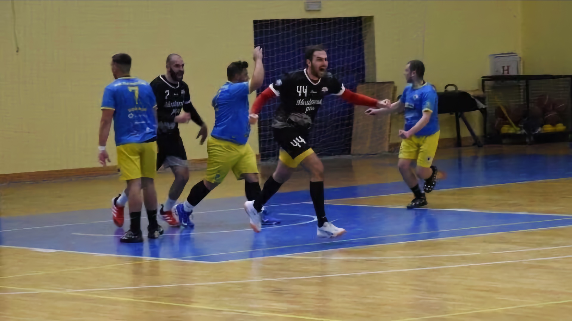 Igor Knezović Gajsa u dresu HRK Međugorje tijekom oproštaja od kluba