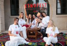 Djeca sudjeluju u tradicionalnim igrama tijekom druge manifestacije Etnofest Didak u Hercegovačkom selu.