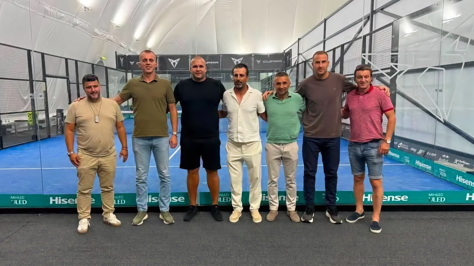 Predsjednik Mladen Dodig i članovi novoosnovanog Padel saveza Bosne i Hercegovine