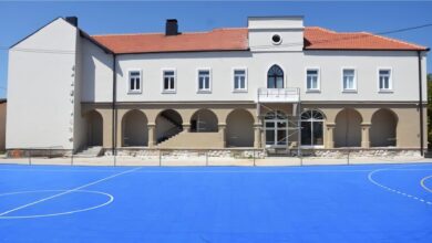 Obnovljeni vanjski dio bivše franjevačke rezidencije u Čitluku