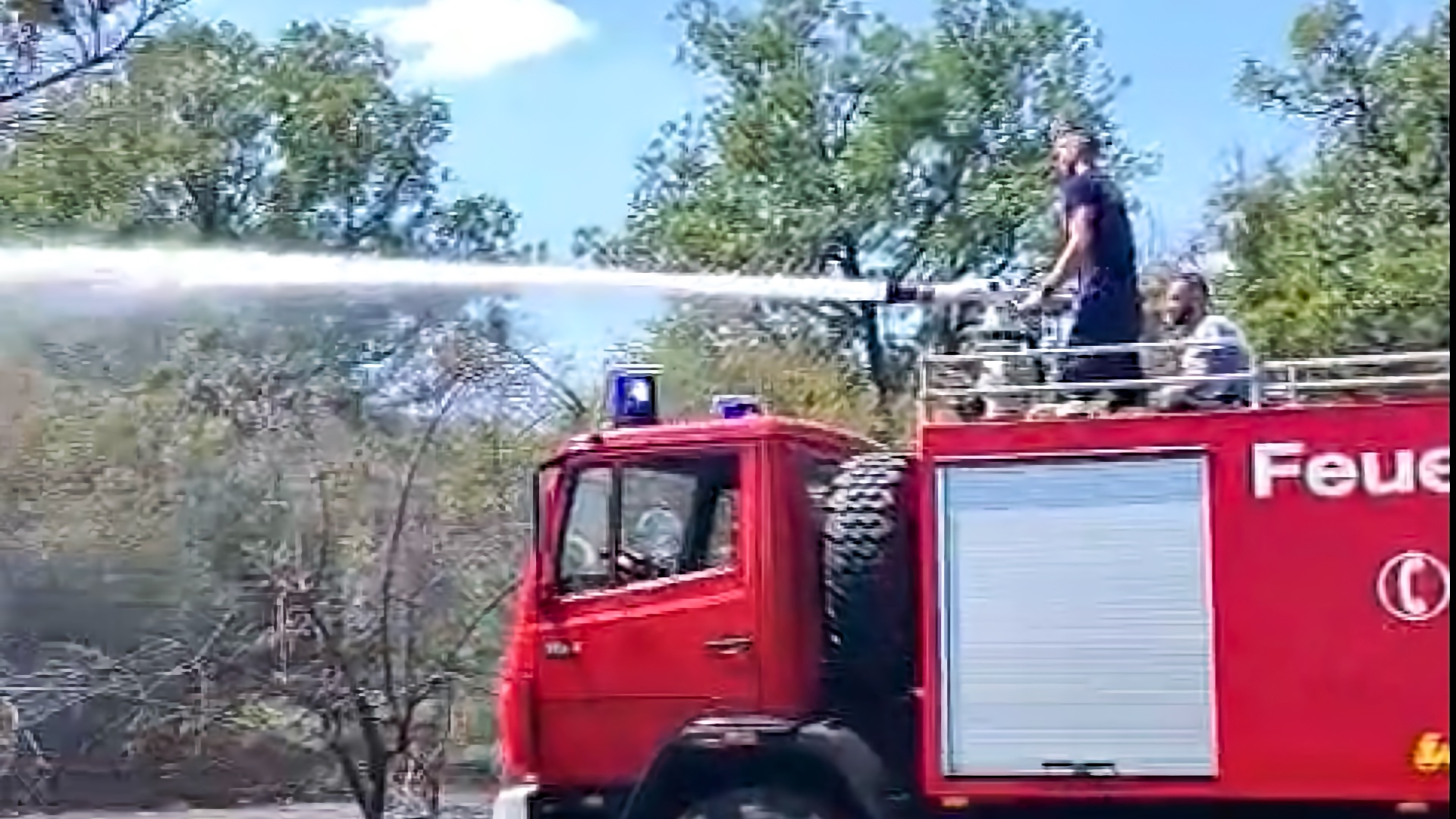 Vatrogasci tijekom intervencije na požaru na području općine Čitluk
