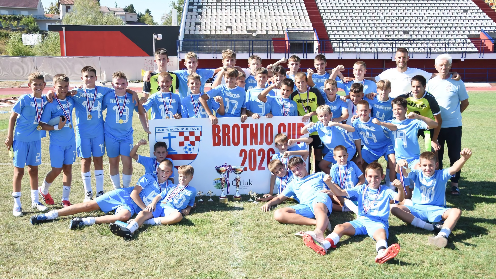 Mladi nogometaši NK Neretve pobjednici turnira Brotnjo Cup 2026. u Čitluku
