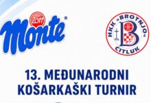 13. Međunarodni košarkaški turnir Monte Zott 2026 u Čitluku