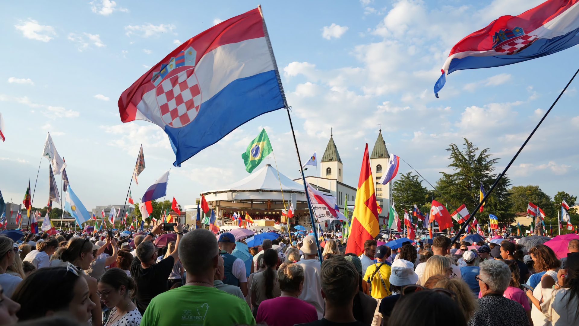 Mladi iz 73 države na otvorenju 37. Mladifesta u Međugorju