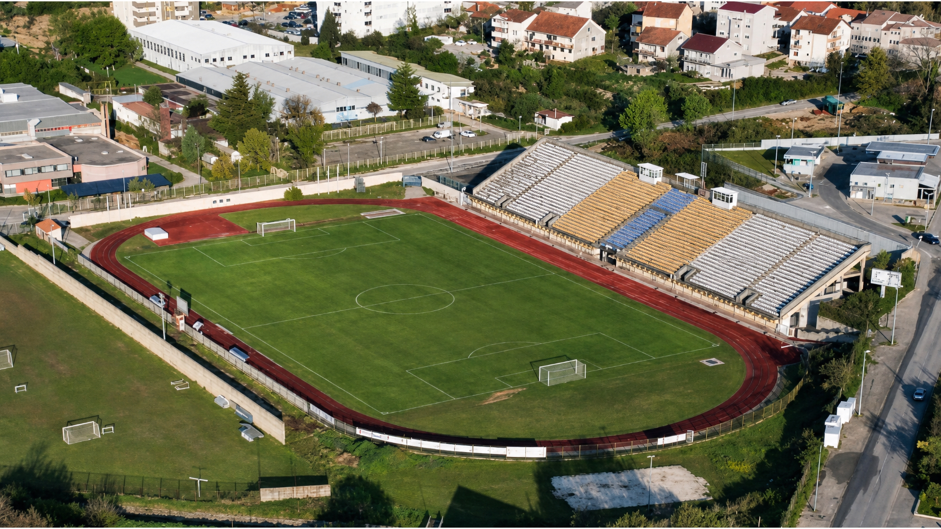 Nogometaši HNK Brotnjo Čitluk uoči finala Kupa NS HNŽ na stadionu Bare