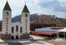 Replika crkve sv. Jakova u svetištu po uzoru na Međugorje u Danlíju u Hondurasu