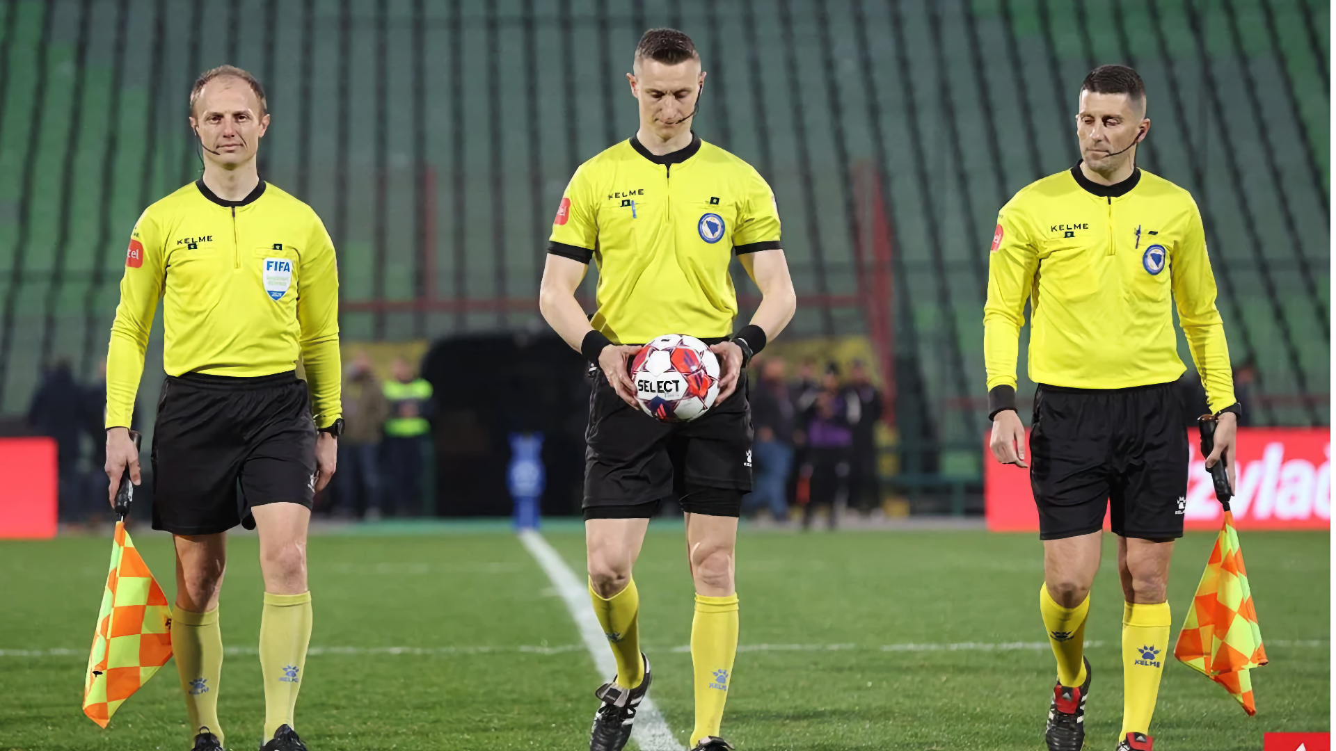 Mateo Musa iz Čitluka sudi utakmicu Borca i Željezničara