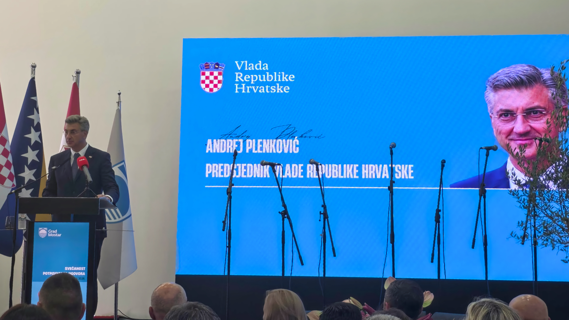Zgrada Općine Čitluk koja je dobila 391.000 eura za realizaciju četiriju važnih projekata
